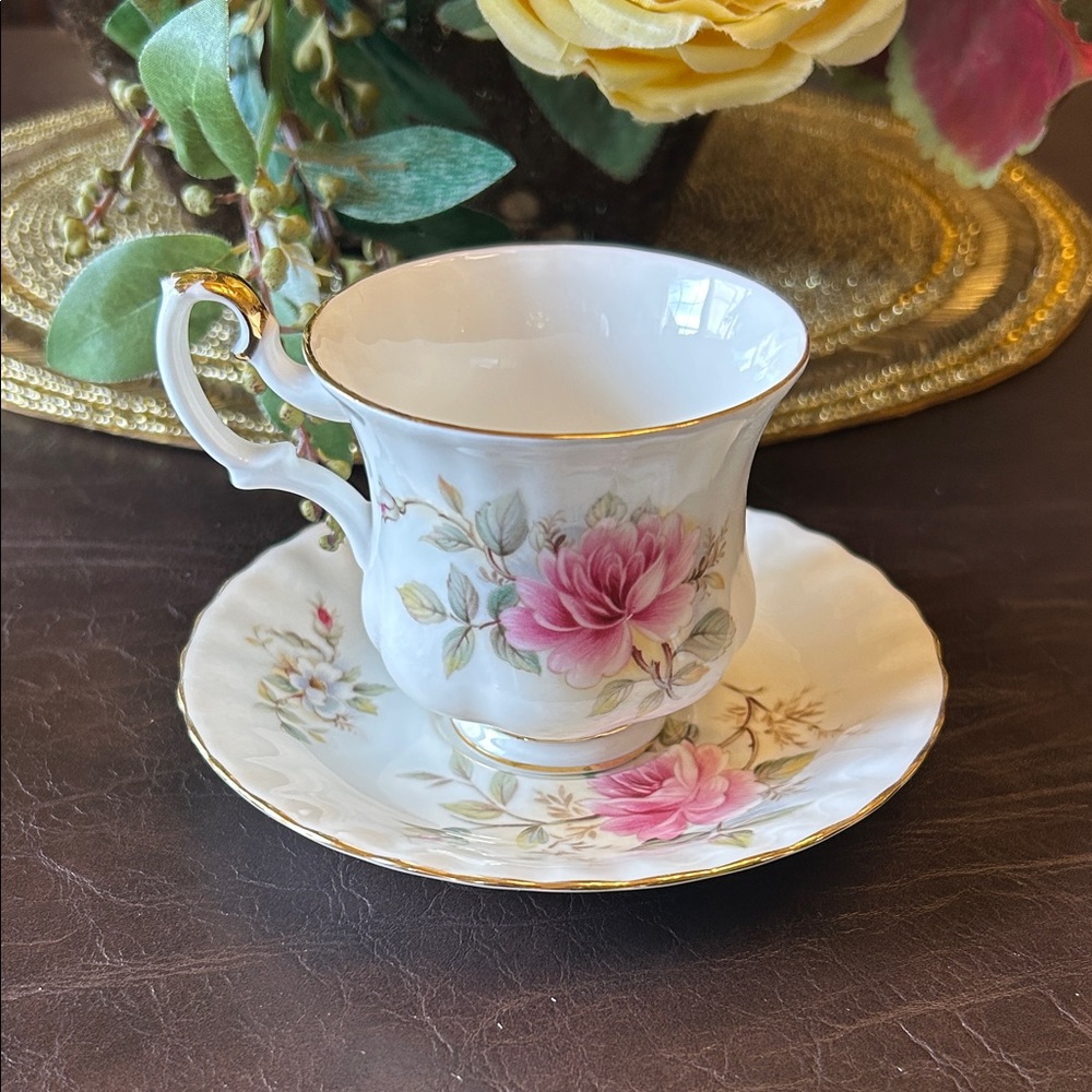 Royal Albert  White Saucer